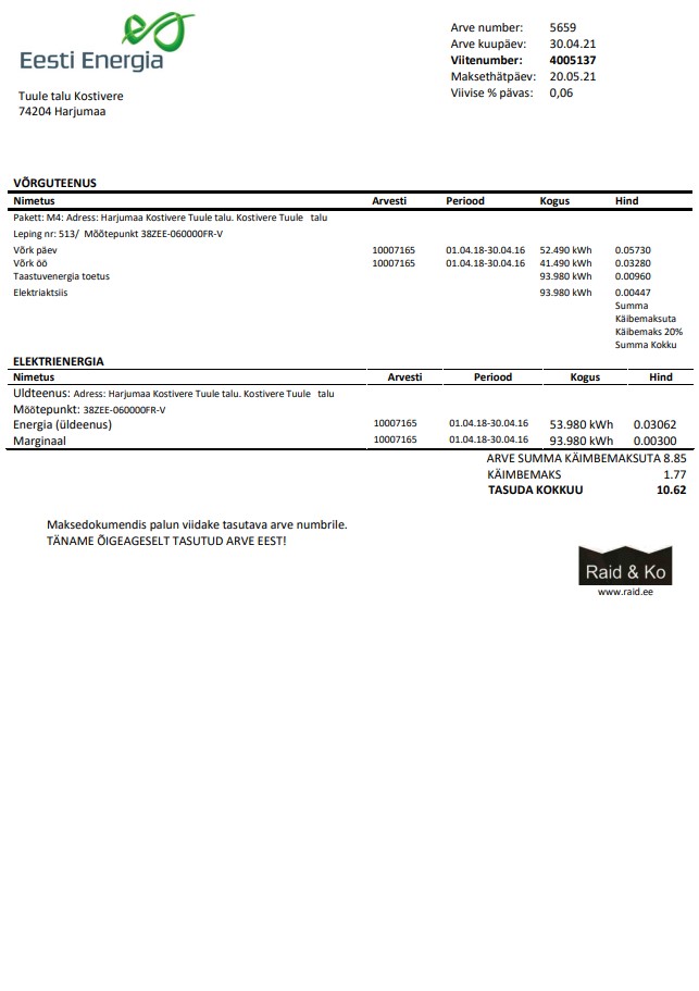  Minol USA business utility bill 
